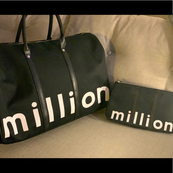 Paco Rabanne Other - NWOT Million Weekender Bag and Toiletry Tote